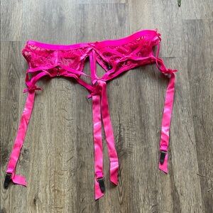 For love and lemons “Soutache Embroidered Garter”belt NWOT size large